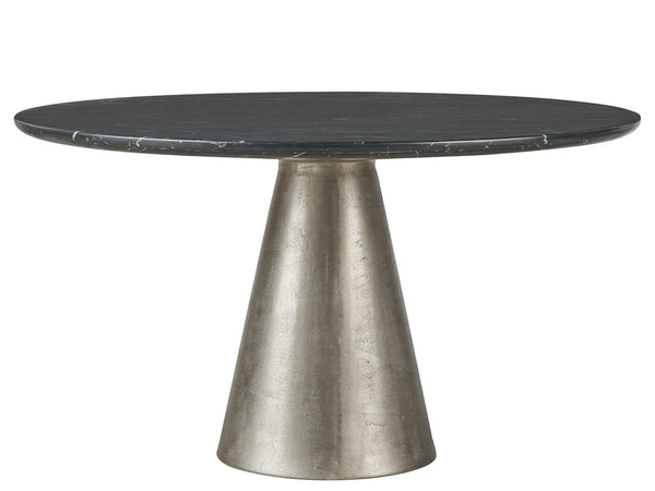 Slate Dining Table Black Merino/Antique Silver U365656 Universal Furniture