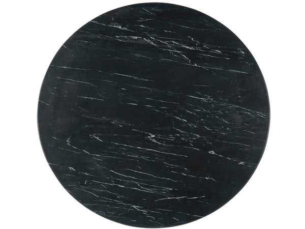 Slate Dining Table Black Merino/Antique Silver U365656 Universal Furniture