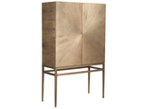 Milo Bar Cabinet Aged Brass U365690 Universal Furniture