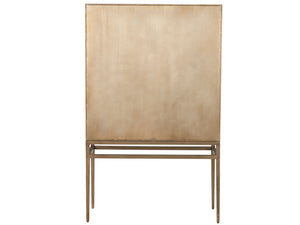 Milo Bar Cabinet Aged Brass U365690 Universal Furniture