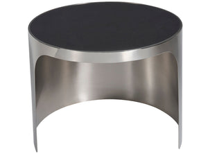 Revolve Nesting Table Black Granite/Polished Nickel U365809S Universal Furniture