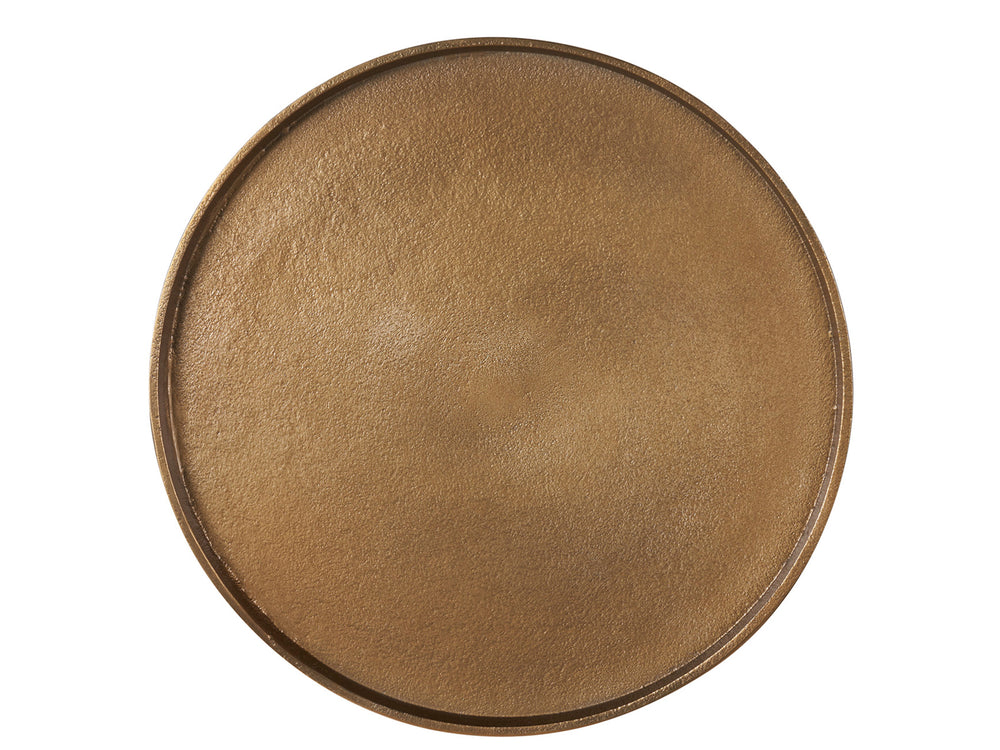 Sienna Martini Table Cast Aluminum/White Plaster U365817 Universal Furniture