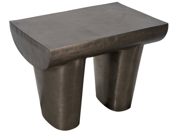 Neutra Stool Medium Graphite Brass U365836 Universal Furniture