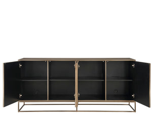 Fusion Credenza Aged Brass U365964 Universal Furniture