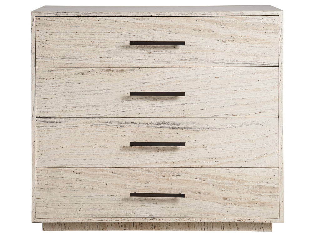 Dove Drawer Chest White Travertine U365C155 Universal Furniture