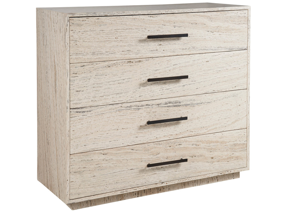 Dove Drawer Chest White Travertine U365C155 Universal Furniture