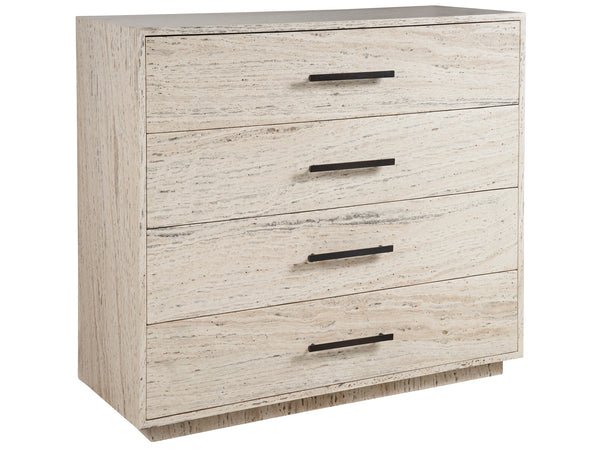 Dove Drawer Chest White Travertine U365C155 Universal Furniture