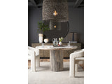 Meadow Dining Table White Travertine U365C657 Universal Furniture