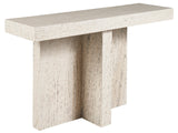 Daxton Console Table White Travertine U365C803 Universal Furniture