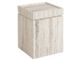 Daxton Accent Table White Travertine U365C825 Universal Furniture