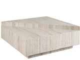 Daxton Cocktail Table White Travertine U365C828 Universal Furniture