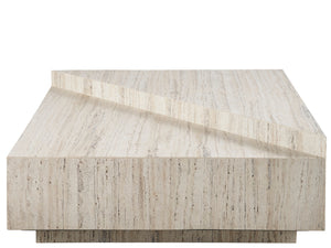 Daxton Cocktail Table White Travertine U365C828 Universal Furniture