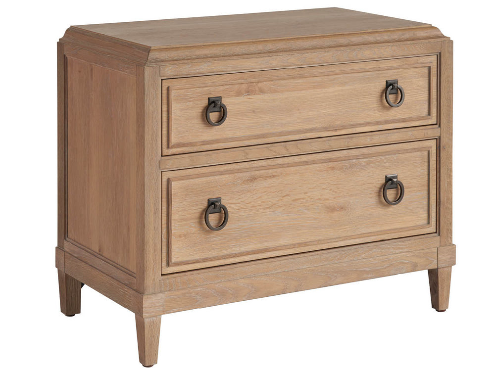 Universal Furniture Canyon Two Drawer Nightstand   U400a355-universal