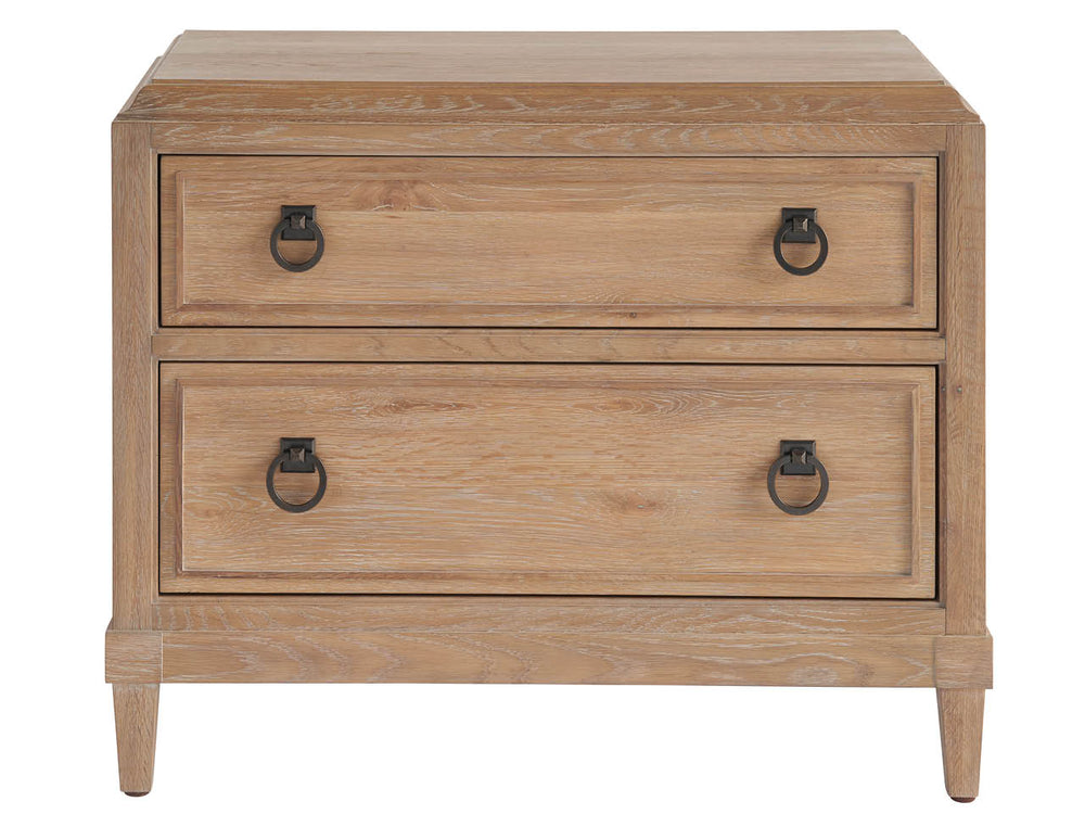 Universal Furniture Canyon Two Drawer Nightstand   U400a355-universal
