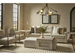 Universal Furniture Leah Sofa - Modern Comfort Meets Style With Textured Upholstery And Sturdy Wood Frame For Any Room Brown 100% Polyester U455501-1600-5-universal