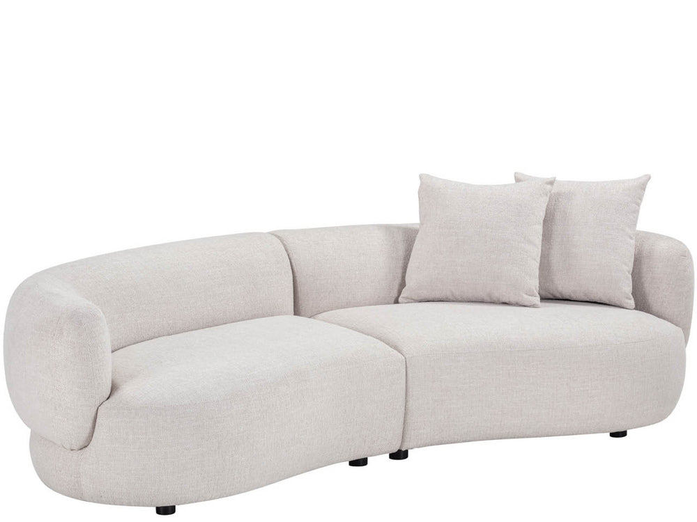 Universal Furniture Mavis Sofa - Hand-upholstered Comfort With Classic Design In Neola Fog Fabric For Timeless Style  100% Polyester U502501-1835-1-universal