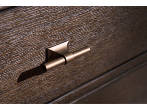 Universal Furniture Cocoa Chest: Elegant Five-drawer Storage Solution In Signature Cocoa Oak For Stylish Bedrooms Cocoa  U508150-universal