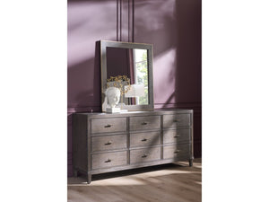 Universal Furniture Cocoa Dresser - Stunning Nine-drawer Storage Solution In Lightly Sandblasted Oak For Elegant Bedrooms Cocoa  U508050-universal