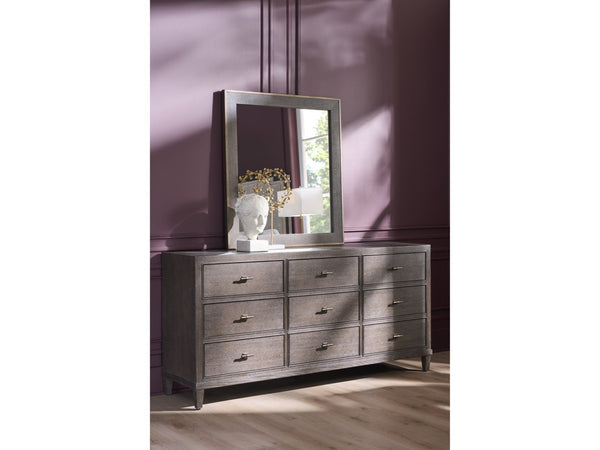 Universal Furniture Cocoa Dresser - Stunning Nine-drawer Storage Solution In Lightly Sandblasted Oak For Elegant Bedrooms Cocoa  U508050-universal