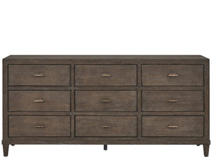 Universal Furniture Cocoa Dresser - Stunning Nine-drawer Storage Solution In Lightly Sandblasted Oak For Elegant Bedrooms Cocoa  U508050-universal
