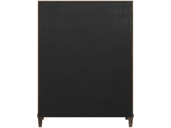 Universal Furniture Cocoa Chest: Elegant Five-drawer Storage Solution In Signature Cocoa Oak For Stylish Bedrooms Cocoa  U508150-universal