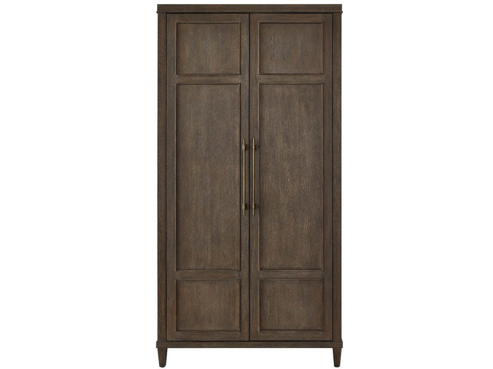 Universal Furniture Cocoa Cabinet - Elegant Oak Storage Solution With Adjustable Shelving & Led Lighting For Any Space Cocoa  U508160-universal