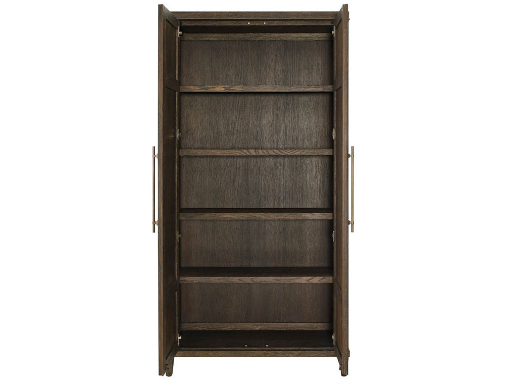 Universal Furniture Cocoa Cabinet - Elegant Oak Storage Solution With Adjustable Shelving & Led Lighting For Any Space Cocoa  U508160-universal