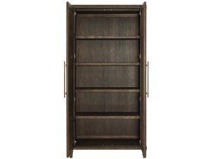 Universal Furniture Cocoa Cabinet - Elegant Oak Storage Solution With Adjustable Shelving & Led Lighting For Any Space Cocoa  U508160-universal