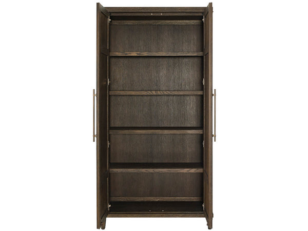 Universal Furniture Cocoa Cabinet - Elegant Oak Storage Solution With Adjustable Shelving & Led Lighting For Any Space Cocoa  U508160-universal