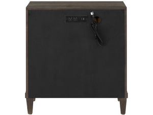 Universal Furniture Cocoa Nightstand With Integrated Electrical Components – Stylish Storage And Display Solution For Your Bedroom Cocoa  U508356-universal