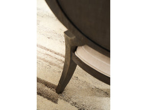 Universal Furniture Cocoa Elegant Oval Side Chair Set Of 2 - Louis Xvi Style With Embossed Cocoa Finish & Gold Accents Cocoa  U508626p-universal