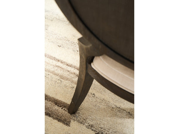 Universal Furniture Cocoa Elegant Oval Side Chair Set Of 2 - Louis Xvi Style With Embossed Cocoa Finish & Gold Accents Cocoa  U508626p-universal