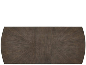 Universal Furniture Cocoa Dining Table - Elegant Rectangular Design With Triple Pedestal Legs And Expanding Leaves For Gatherings Cocoa  U508652-universal