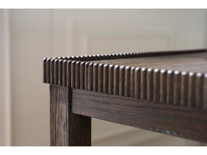 Universal Furniture Cocoa Console – Elegant Beaded Edge Design For Stylish Entryway Storage & Versatile Display Solutions Cocoa  U508816-universal