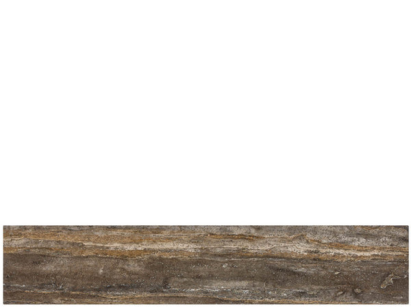 Universal Furniture Brindle Console With Stools – Elegant Dark Gray Travertine Top & Smoked Gold Frame For Entertaining Smioked Gold And Travertine  U508823-universal