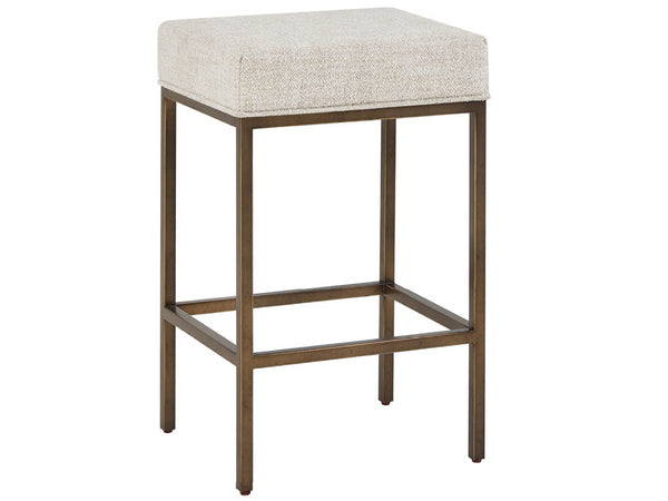 Universal Furniture Brindle Console With Stools – Elegant Dark Gray Travertine Top & Smoked Gold Frame For Entertaining Smioked Gold And Travertine  U508823-universal