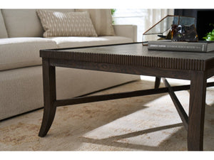 Universal Furniture Cocoa Cocktail Table: Elegant Beaded Edges & Curved Legs - Stylish Neoclassical Design For Any Space Cocoa  U508829-universal
