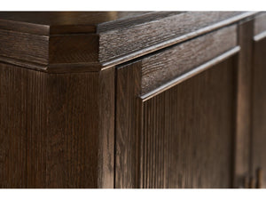 Universal Furniture Cocoa Chest: Stylish Storage Solution With Reeded Doors, Adjustable Shelving For Any Space Cocoa  U508845-universal