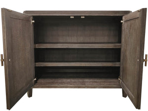 Universal Furniture Cocoa Chest: Stylish Storage Solution With Reeded Doors, Adjustable Shelving For Any Space Cocoa  U508845-universal