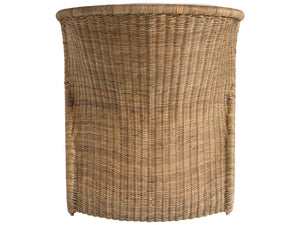 Universal Furniture Oasis Lounge Chair - Coastal-inspired Comfort With Woven Natural Fiber And Removable Pillow Design  92% Polyester,8% Linen U510503-1201-1-universal