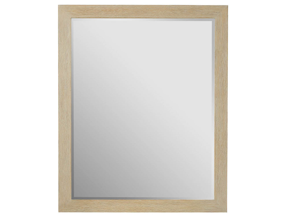 Universal Furniture Dockside Mirror - Coastal-inspired 36x44 Inch Natural Oak Frame For Timeless Home Elegance Dockside Natural Tan Oak  U53304m-universal