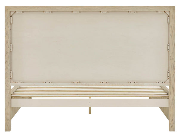 Universal Furniture Dockside King Panel Bed - Natural Oak With 60" Headboard, Reversible Rails & Coastal Charm Natural Oak  U533265b-universal