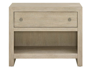 Universal Furniture Dockside Nightstand With Usb Charging Ports - Stylish Coastal Design For Modern Bedrooms Dockside Natural Tan Oak  U533351-universal