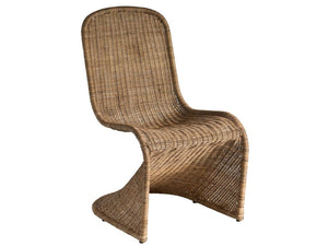 Universal Furniture Oasis Dining Chair - Sculptural Woven Design With Coastal Style, Perfect For Comfort & Elegance Barley Brown  U533622-universal
