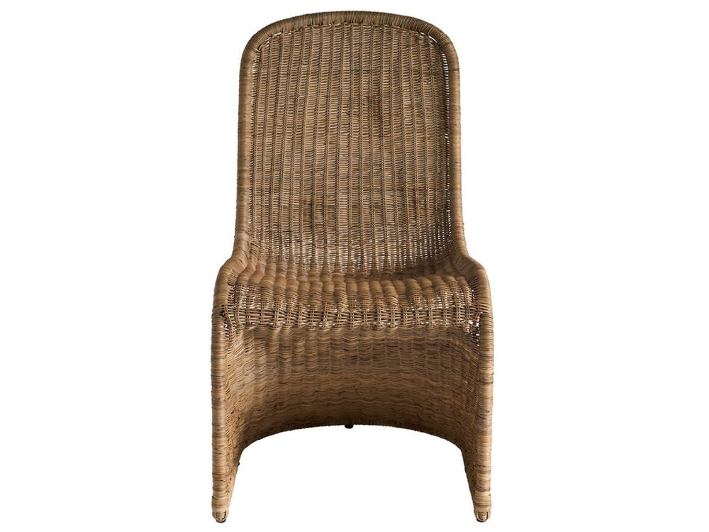 Universal Furniture Oasis Dining Chair - Sculptural Woven Design With Coastal Style, Perfect For Comfort & Elegance Barley Brown  U533622-universal