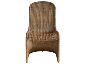 Universal Furniture Oasis Dining Chair - Sculptural Woven Design With Coastal Style, Perfect For Comfort & Elegance Barley Brown  U533622-universal