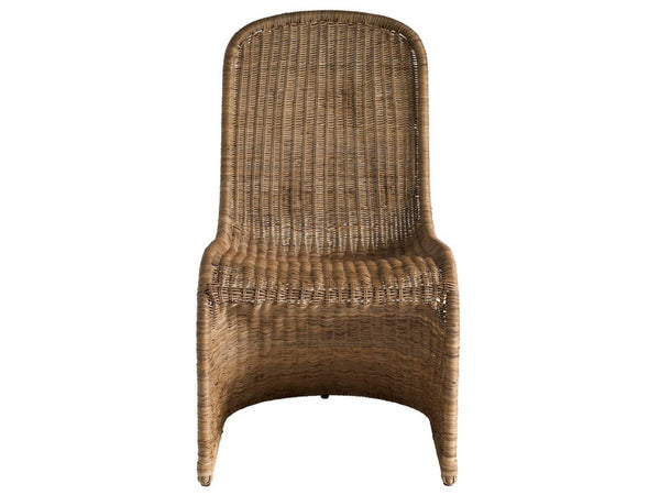 Universal Furniture Oasis Dining Chair - Sculptural Woven Design With Coastal Style, Perfect For Comfort & Elegance Barley Brown  U533622-universal