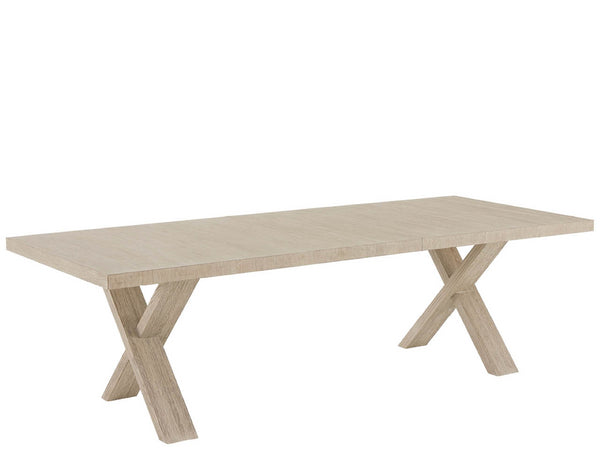 Universal Furniture Dockside Dining Table - Expansive Oak Table Extends From 86" To 118" For Versatile Dining & Entertaining Natural Oak  U533653-universal