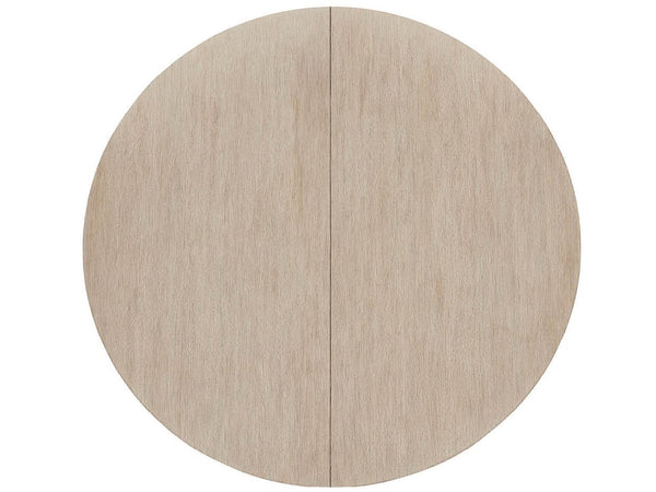 Universal Furniture Dockside 54-inch Round Dining Table With Expanding 72-inch Leaf, Warm Oak For Coastal Homes Dockside Natural Tan Oak  U533654-universal