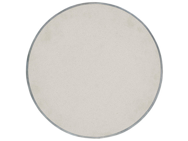 Universal Furniture Coral Cocktail Table - Sleek Modern Design With Sculptural Metal Base And Striking Stone Top Elegance Gray  U533801n-universal